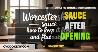 Refrigerate Worcestershire Sauce After Opening: Essential Tips for Freshness