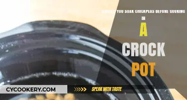 Should You Soak Chickpeas Before Slow Cooking in a Crock Pot?