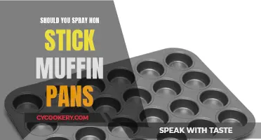 Spraying Non-Stick Muffin Pans: Yes or No?