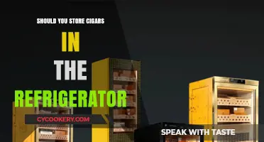 Refrigerator Storage for Cigars: A Good Idea or Not?