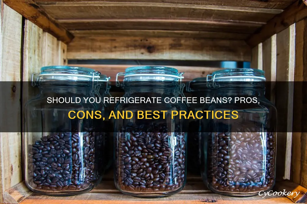 should you store coffee beans in the refrigerator