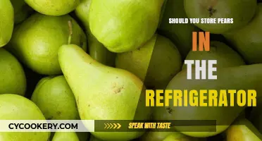 Refrigerate or Not? The Best Way to Store Pears for Freshness