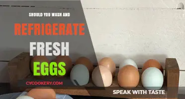 Fresh Eggs: To Wash and Refrigerate or Not?