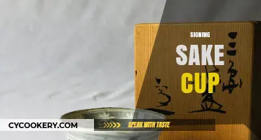 The Art of Signing Sake Cups: A Japanese Tradition Explained
