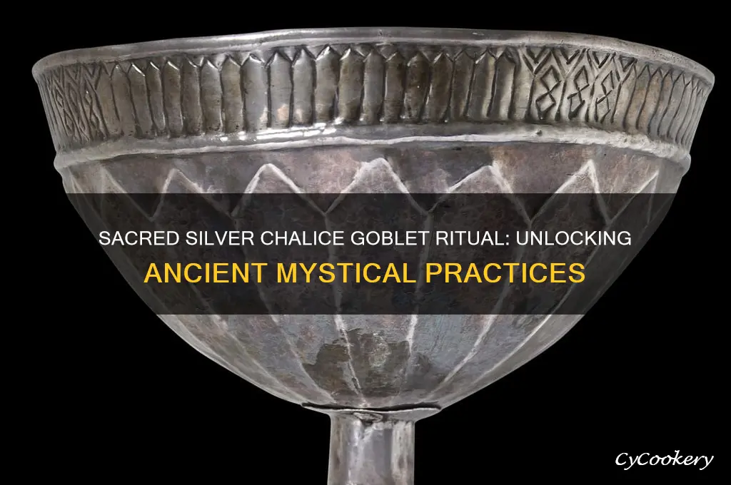 silver chalice goblet ritual