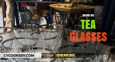 Elegant Silver Iced Tea Glasses: Elevate Your Summer Beverage Experience