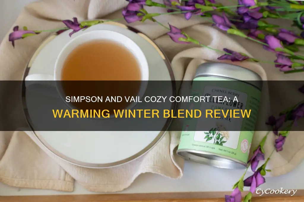 simpson and vail cozy comfort tea