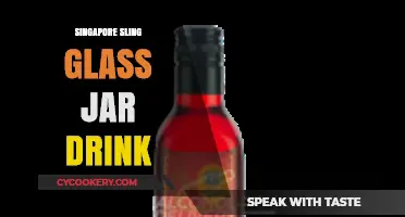Crafting the Perfect Singapore Sling in a Glass Jar
