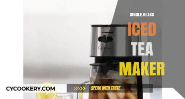 Revolutionize Your Brew: The Ultimate Single Glass Iced Tea Maker Guide