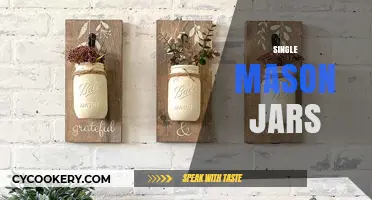 Creative Uses for Single Mason Jars in Home Decor & Storage