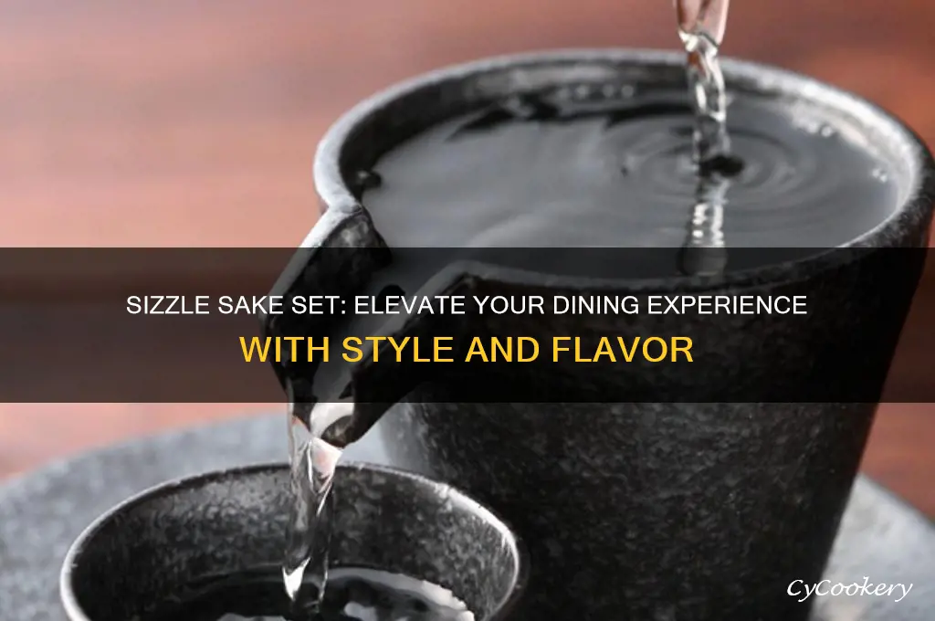 sizzle sake set