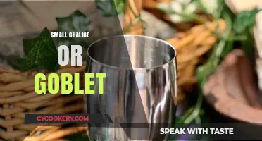 Elegant Small Chalices and Goblets: Perfect for Intimate Gatherings