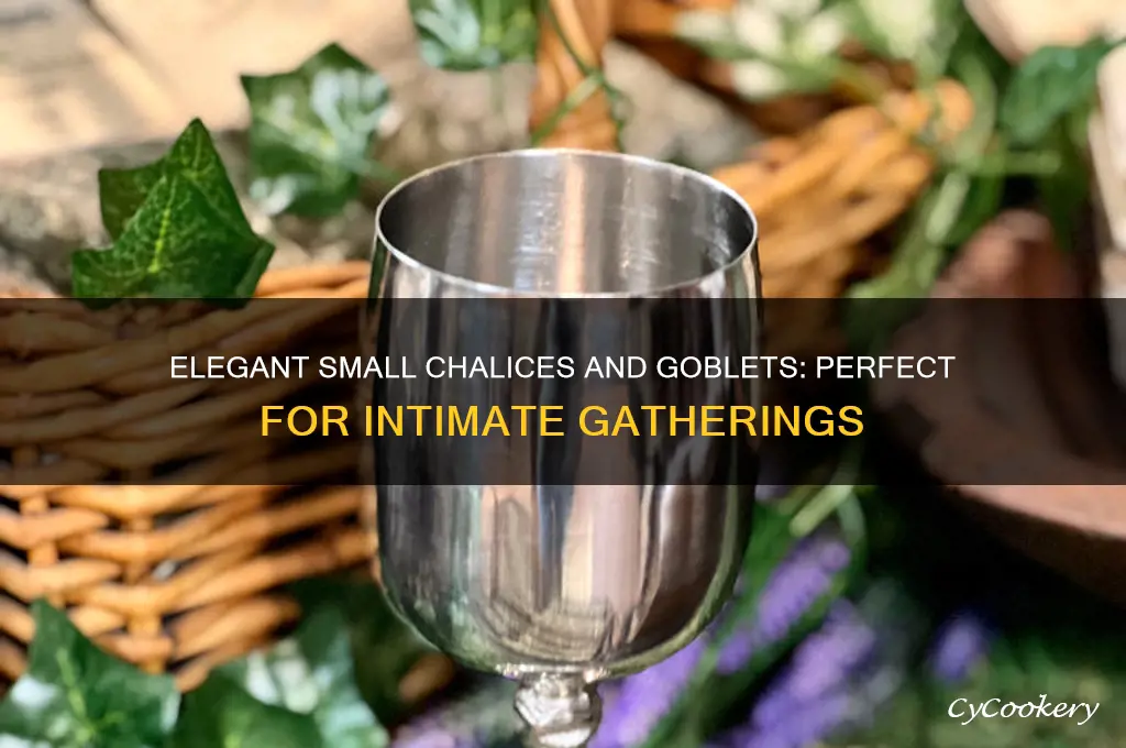 small chalice or goblet