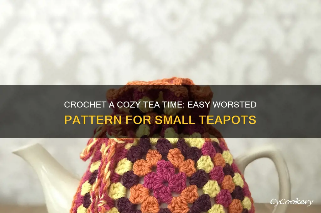 small tea cozy crochet pattern worsted