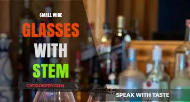 Elegant Small Stemmed Wine Glasses: Perfect for Sipping in Style