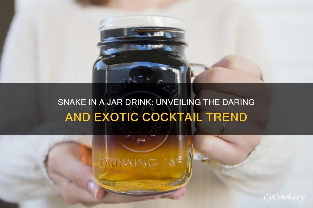 snake in a jar drink