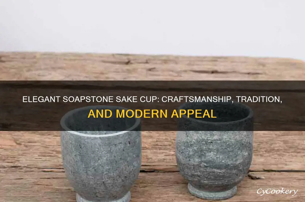 soapstone sake cup