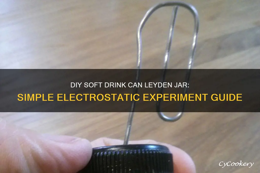soft drink can leyden jar