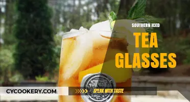 Charming Southern Iced Tea Glasses: Elevate Your Summer Sipping Style