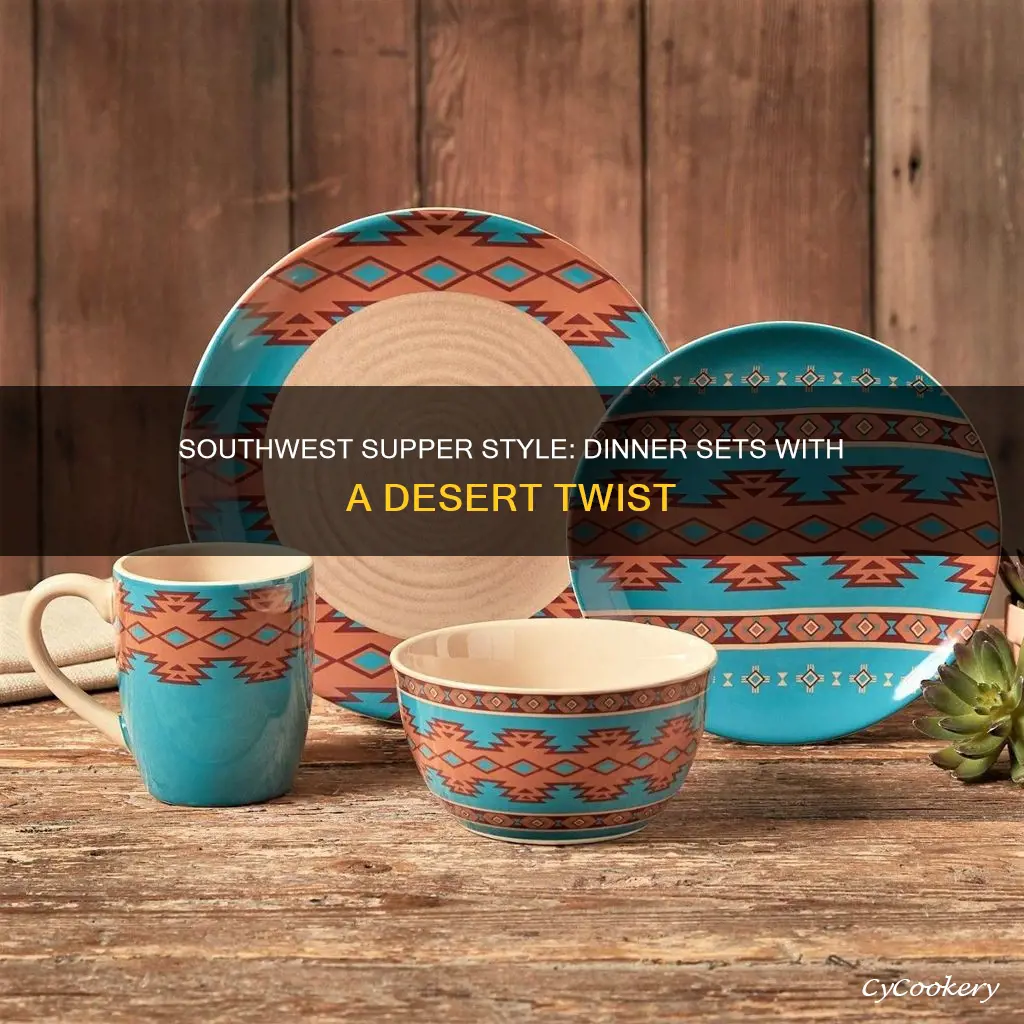 southwest dinner sets