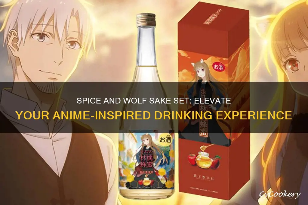 spice and wolf sake set