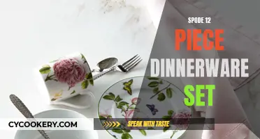 Elegant Dining with Spode: Unveiling the 12-Piece Dinnerware Set for Sophisticated Tablescapes