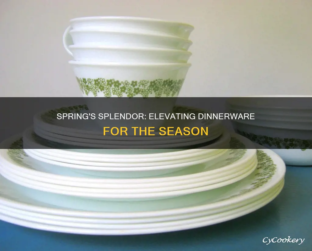 spring dinnerware sets