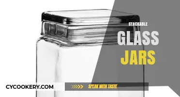 Organize Your Pantry with Stylish Stackable Glass Jars Today