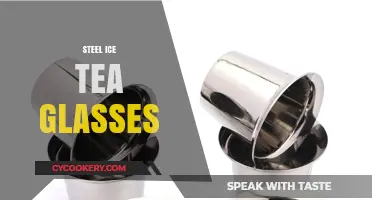 Chic & Durable: Elevate Your Iced Tea Experience with Steel Glasses