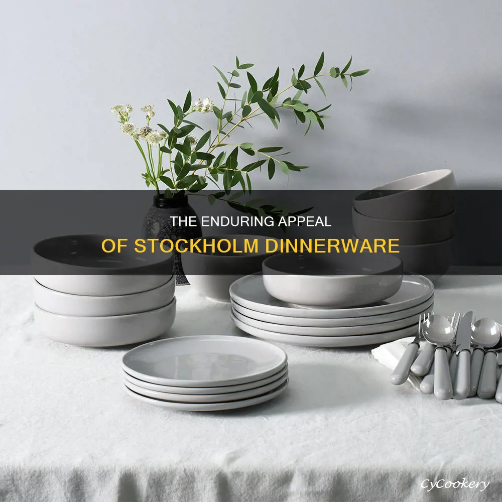 stockholm dinnerware