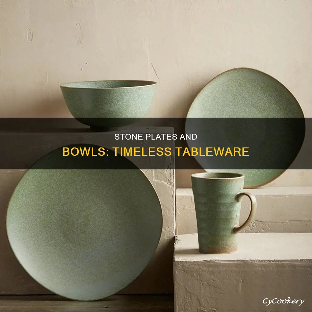 stone plates and bowls