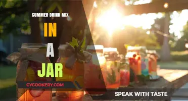 Refreshing Summer Drink Mix in a Jar: Easy DIY Recipes