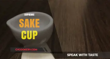 Supreme Sake Cup: Elevate Your Tasting Experience with Elegance