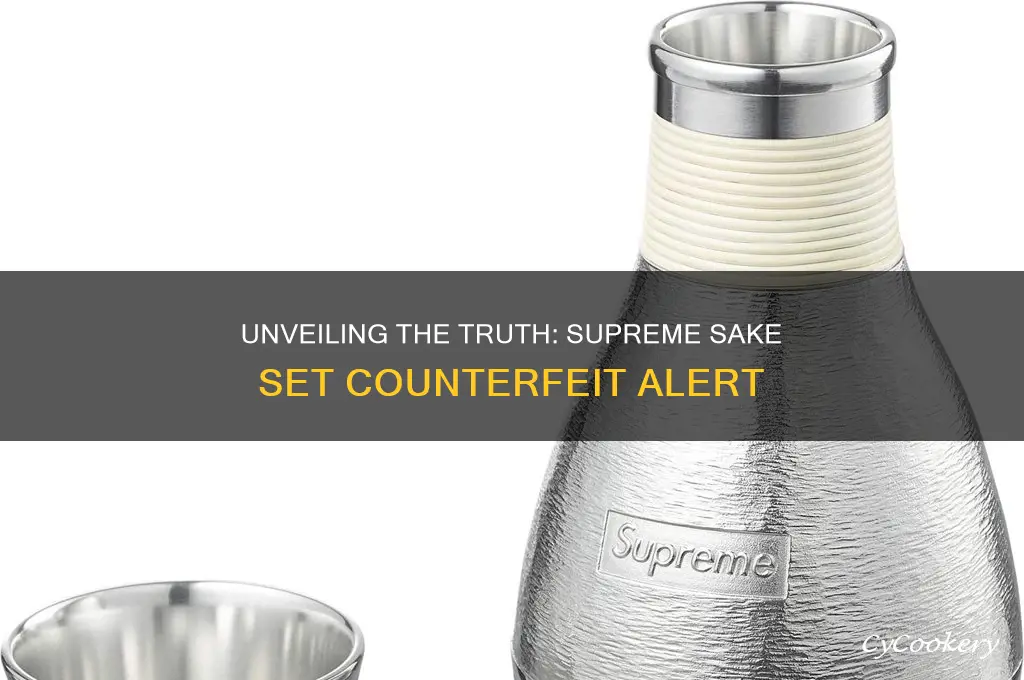 supreme sake set fake