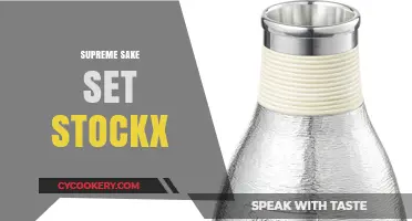 Supreme Sake Set StockX: A Collector's Dream Unveiled