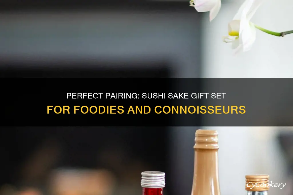 sushi sake gift set