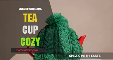 Cozy Up Your Tea Time: Sweater-Inspired Cup Cozies with Arms