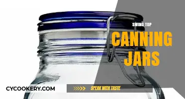 Swing Top Canning Jars: Perfect for Preserving and Storing Homemade Delights