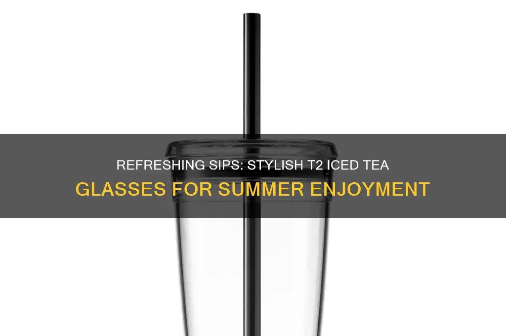 t2 iced tea glasses