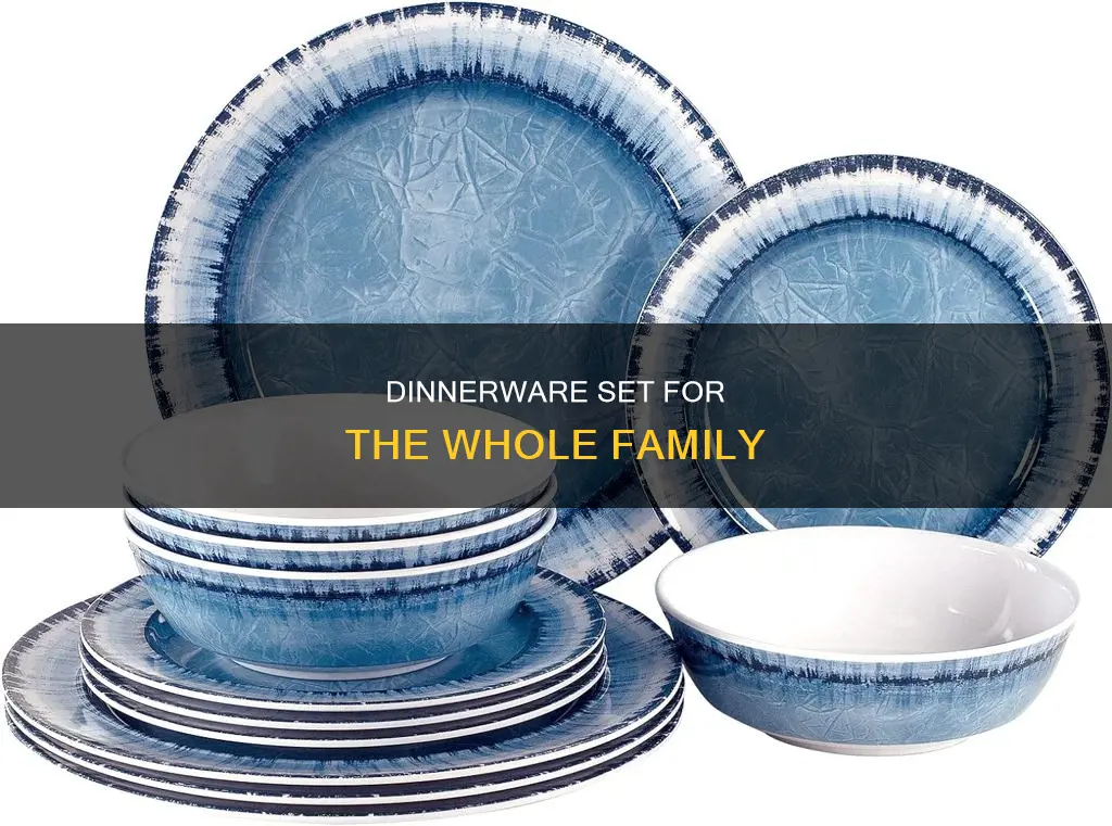 tableware set for 4