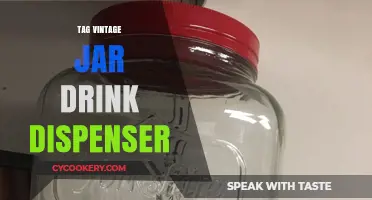 Vintage Jar Drink Dispenser: Elevate Your Party with Retro Charm