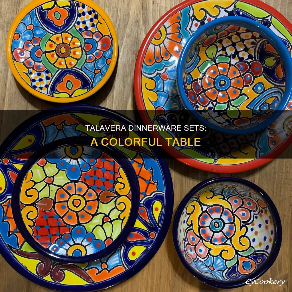 talavera dinnerware sets