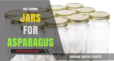 Perfectly Preserved: Tall Canning Jars for Asparagus Storage Solutions