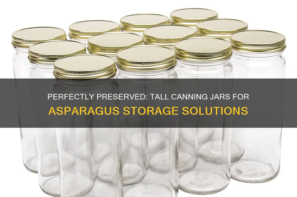 tall canning jars for asparagus