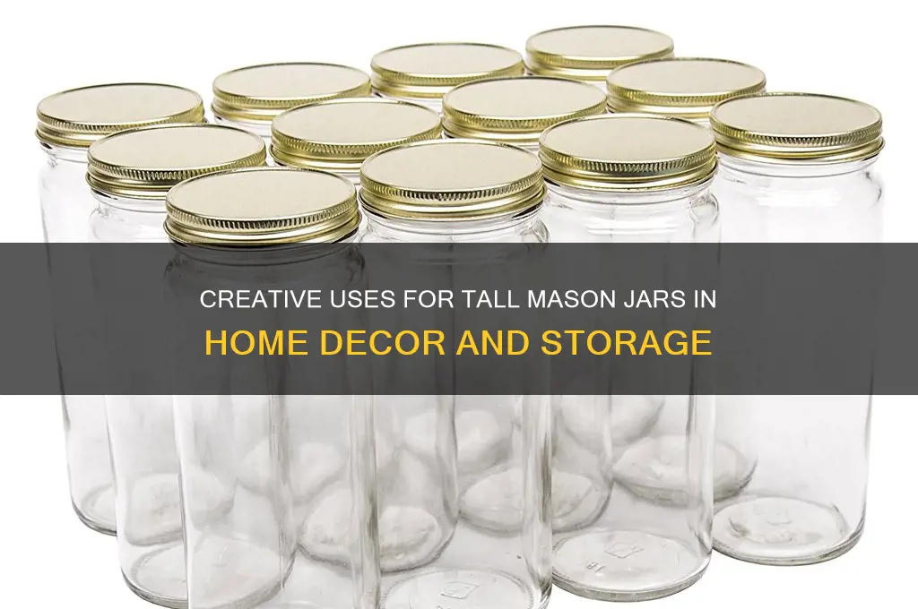 tall mason jar