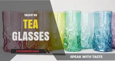 Elevate Your Refreshment: Exploring the World's Tallest Iced Tea Glasses