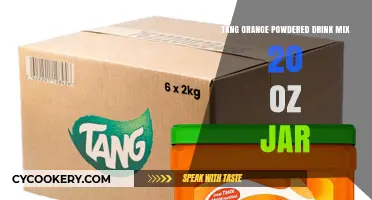 Tang Orange Powdered Drink Mix: 20 Oz Jar Review & Benefits