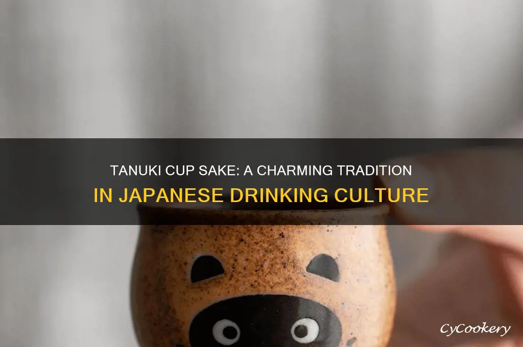tanuki cup sake