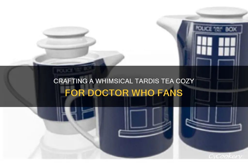 tardis tea cozy