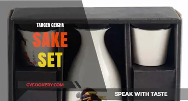 Elegant Target Geisha Sake Set: Perfect for Traditional Japanese Dining